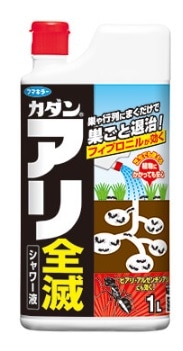 フマキラー カダン アリ全滅 シャワー液 1L