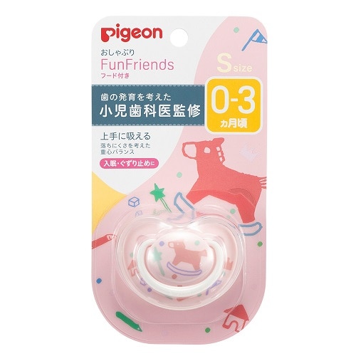 【お取り寄せ】おしゃぶりFun 0〜3ヶ月/S もくば柄