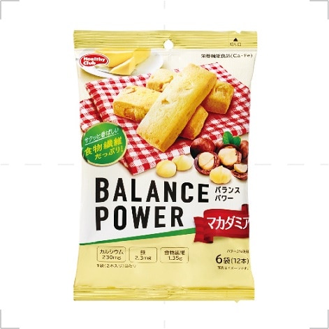 ハマダコンフェクト バランスパワー マカダミア 6袋