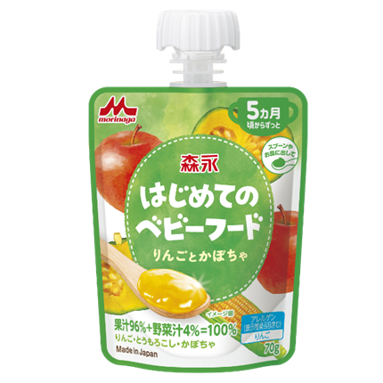 はじめてのベビーフード りんごとかぼちゃ 70g