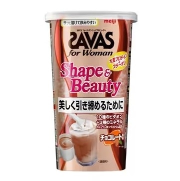 ザバス for Woman シェイプ&ビューティ チョコレート風味 231g