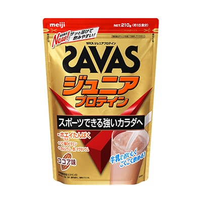 ザバス ジュニア プロテイン ココア味 210g