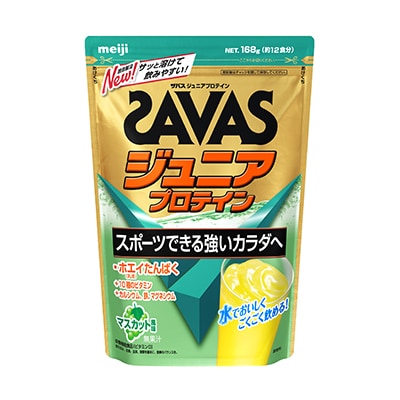 ザバス ジュニア プロテイン マスカット風味 無果汁 168g