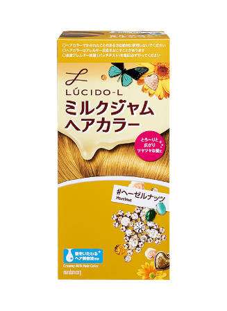 【お取り寄せ】ルシードエル ミルクジャムヘアカラー ヘーゼルナッツ