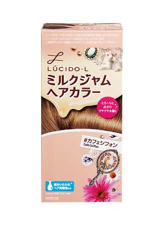 【お取り寄せ】ルシードエル ミルクジャムヘアカラー カフェシフォン