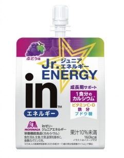 inゼリー ジュニアエネルギー ぶどう味 180g