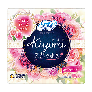 ソフィ Kiyora アロマローズの香り 72枚