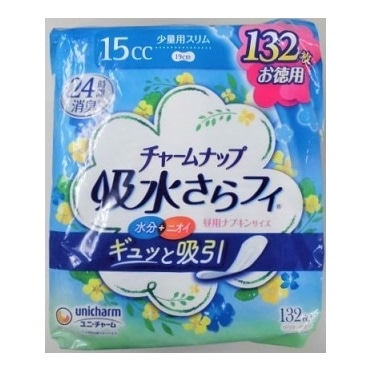 チャームナップ 吸水さらフィ 少量用 スリム 132枚