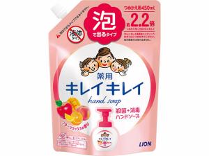キレイキレイ 泡ハンドソープ フルーツミックス つめかえ用 450ml