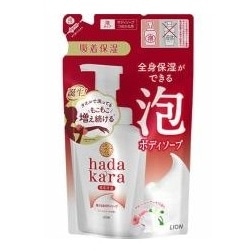 ハダカラ 泡で出てくるタイプ フローラルブーケの香り つめかえ 440ml