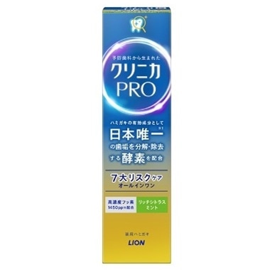 クリニカ PRO オールインワン ハミガキ リッチシトラスミント 95g