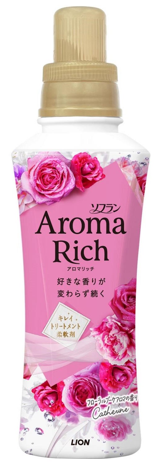 【販売終了しました】ソフランアロマリッチ キャサリン 本体 480ml
