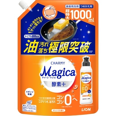 Magica 酵素+ オレンジの香り つめかえ用 超特大サイズ 1000ml
