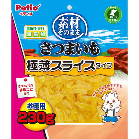 ペティオ 素材そのまま さつまいも 極薄スライス 230g
