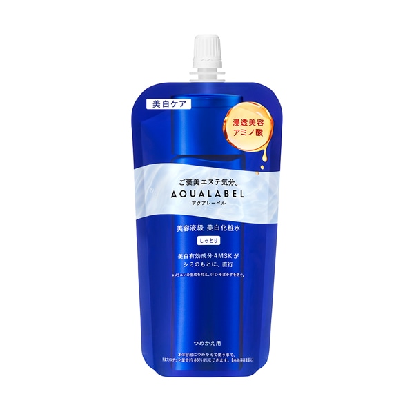 アクアレーベル トリートメントローション(ブライトニング) しっとり つめかえ用 150ml