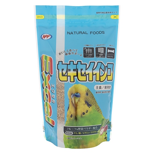 エクセル セキセイインコ 皮付き 600g