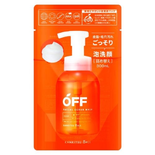 【お取り寄せ】柑橘王子 フェイシャルクリアホイップ レフィル 300ml