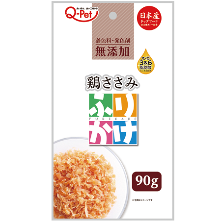 Q-Pet ふりかけ 鶏ささみ 90g