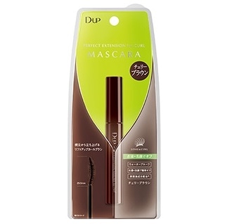 DUP パーフェクトエクステンションマスカラ for カール チェリーブラウン