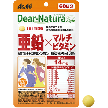 ディアナチュラ スタイル 亜鉛×マルチビタミン 60日分