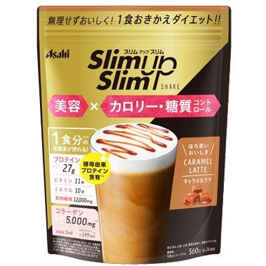 スリムアップスリム シェイク キャラメルラテ 360g