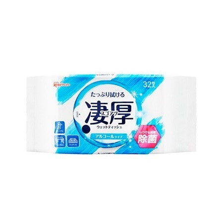 凄厚 ウェットティッシュ アルコールタイプ 32枚入