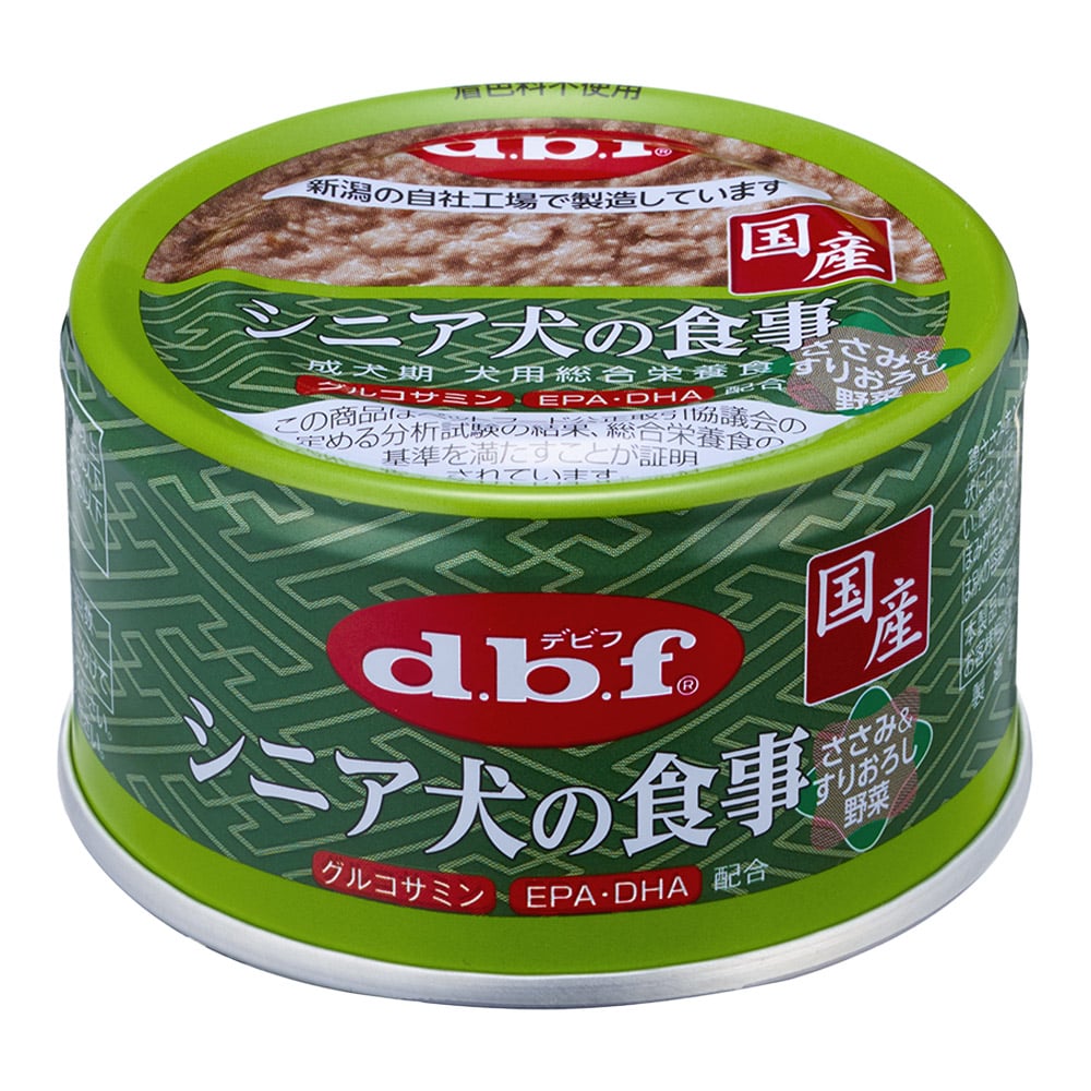 デビフ シニア犬の食事 ささみ&野菜 85g