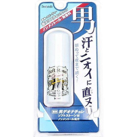 デオナチュレ 男ソフトストーンW ノンメントール処方 20g