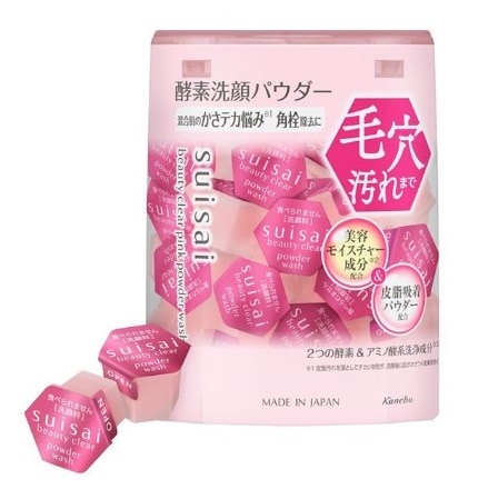 suisai ビューティクリア ピンク パウダーウォッシュ 0.4g×32個