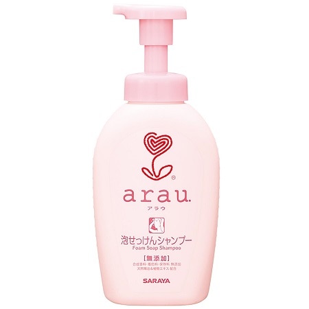 アラウ 泡石けんシャンプー 本体 500ml