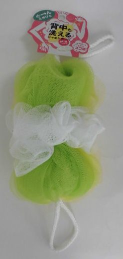 背中も洗えるシャボンボ−ル ミックスグリ−ン