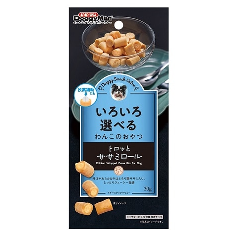 ドギースナック バリュー トロッとササミロール 30g