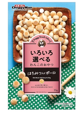 ドギースナック バリュー はちみつ入りボーロ 55g
