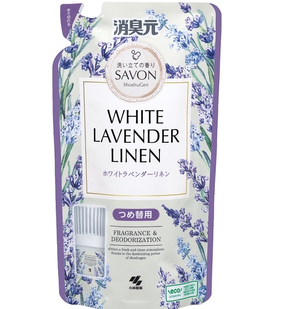 【お取り寄せ】消臭元SAVON ホワイトラベンダーリネン つめかえ用 400ml