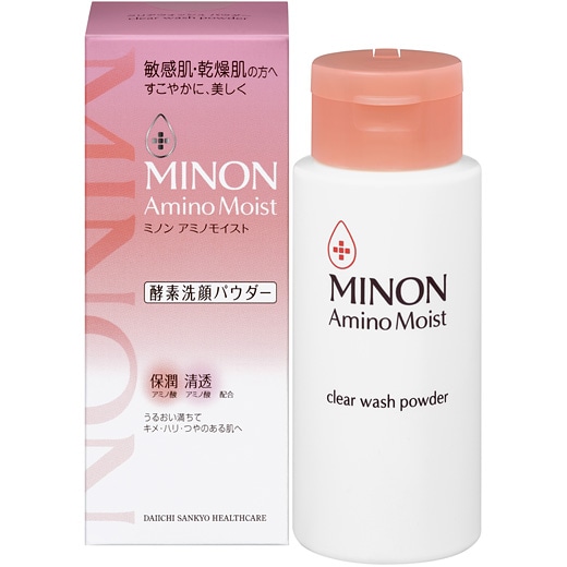 【販売終了しました】ミノン アミノモイスト クリアウォッシュパウダー 35g