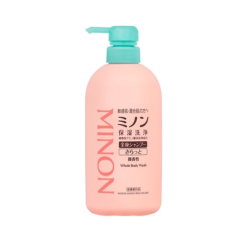 【お取り寄せ】ミノン 全身シャンプー さらっとタイプ 450ml