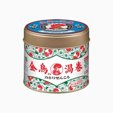 【販売終了しました】金鳥の渦巻 ミニサイズ 20巻(缶)