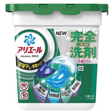 【販売終了しました】アリエール ジェルボールプロ 部屋干し 本体 11個