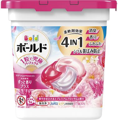 【販売終了しました】ボールドジェルボール 4D 華やかプレミアムブロッサムの香り 本体 11個
