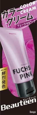 【お取り寄せ】ビューティーン カラークリーム フューシャピンク 140g