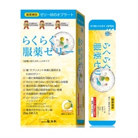 らくらく服薬ゼリー レモンスティックタイプ 25gX6本
