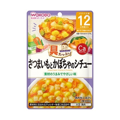具たっぷりグーグーキッチン さつまいもとかぼちゃシチュー 80g