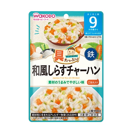 【お取り寄せ】具たっぷりグーグーキッチン 和風しらすチャーハン 80g