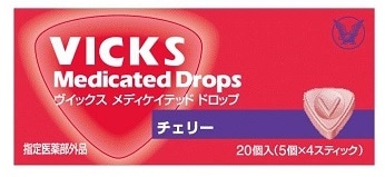【お取り寄せ】ヴイックス メディケイテッド ドロップ チェリー 20粒