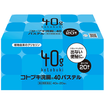 コトブキ浣腸40パステル 40g×20個入