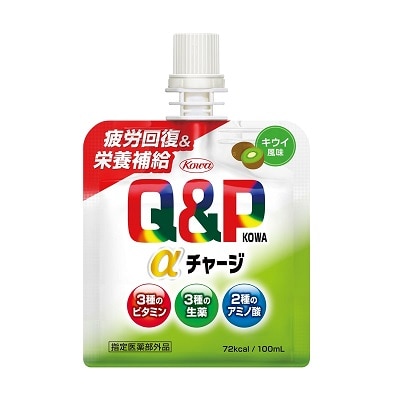 キューピーコーワ αチャージ キウイ風味 100ml