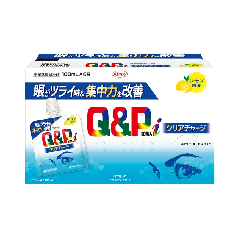 キューピーコーワi クリアチャージ 100ml×6袋