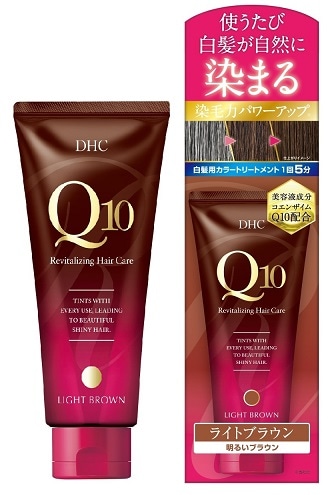 DHC Q10 プレミアムカラートリートメント ライトブラウン 150g