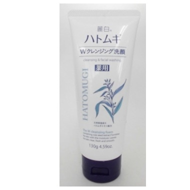 麗白 薬用ハトムギ Wクレンジングフォーム 130g
