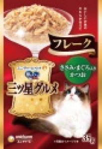 銀のスプーン 三ツ星グルメ パウチフレーク ささみ・まぐろかつお 35g